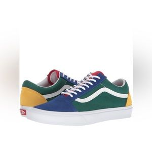 Vans Unisex Old Skool, (Vans Yacht Club) Blue/Green/ Yellow
Size 6Men 7.5 Women